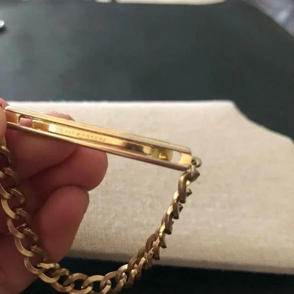Vintage US Pat Tie Clip - Picture 2 of 2